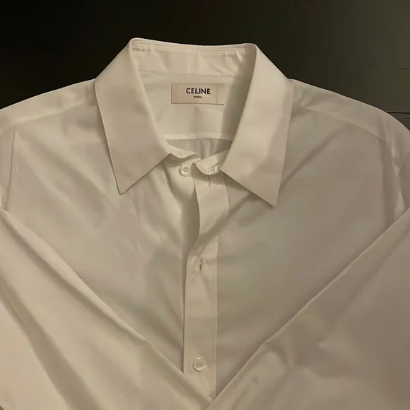 Celine | Tops | Brand New Celine Button Down Shirt | Poshmark